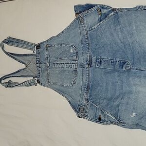 BDG Distressed Denim Overalls size M